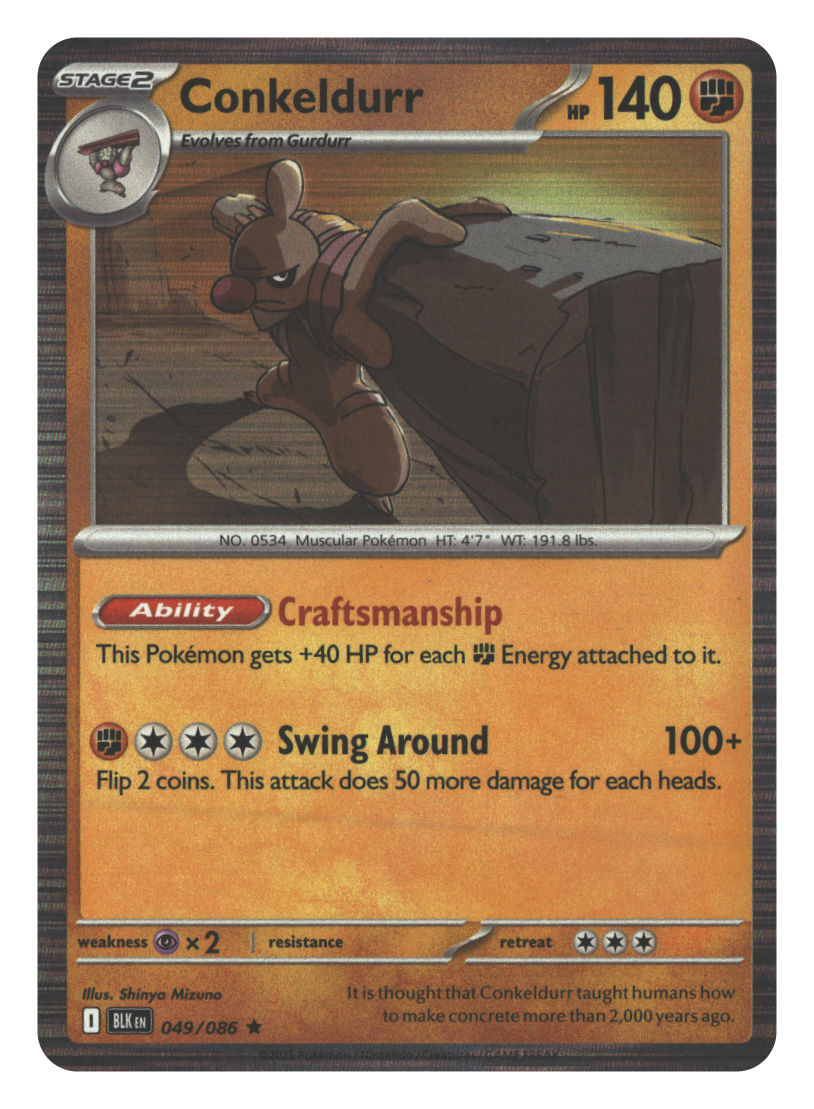 Conkeldurr | Near Mint / English / Holofoil