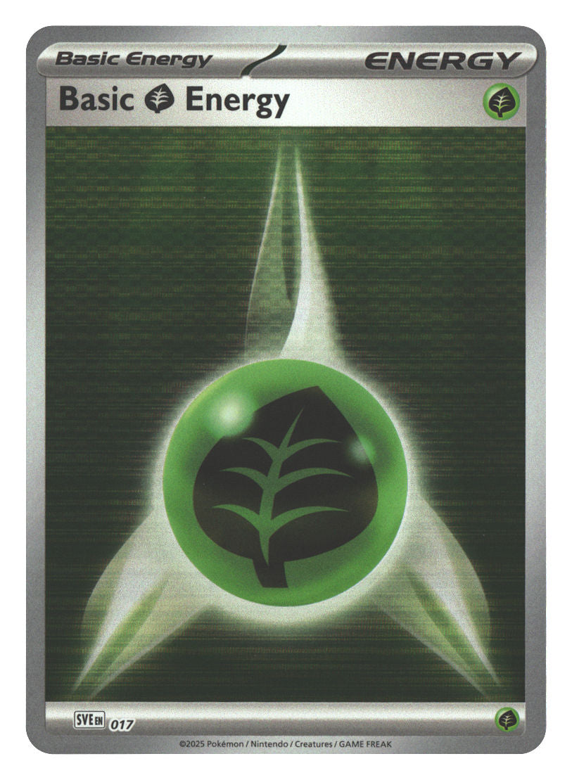 Basic Grass Energy - 017 | Near Mint / English / Reverse Holofoil