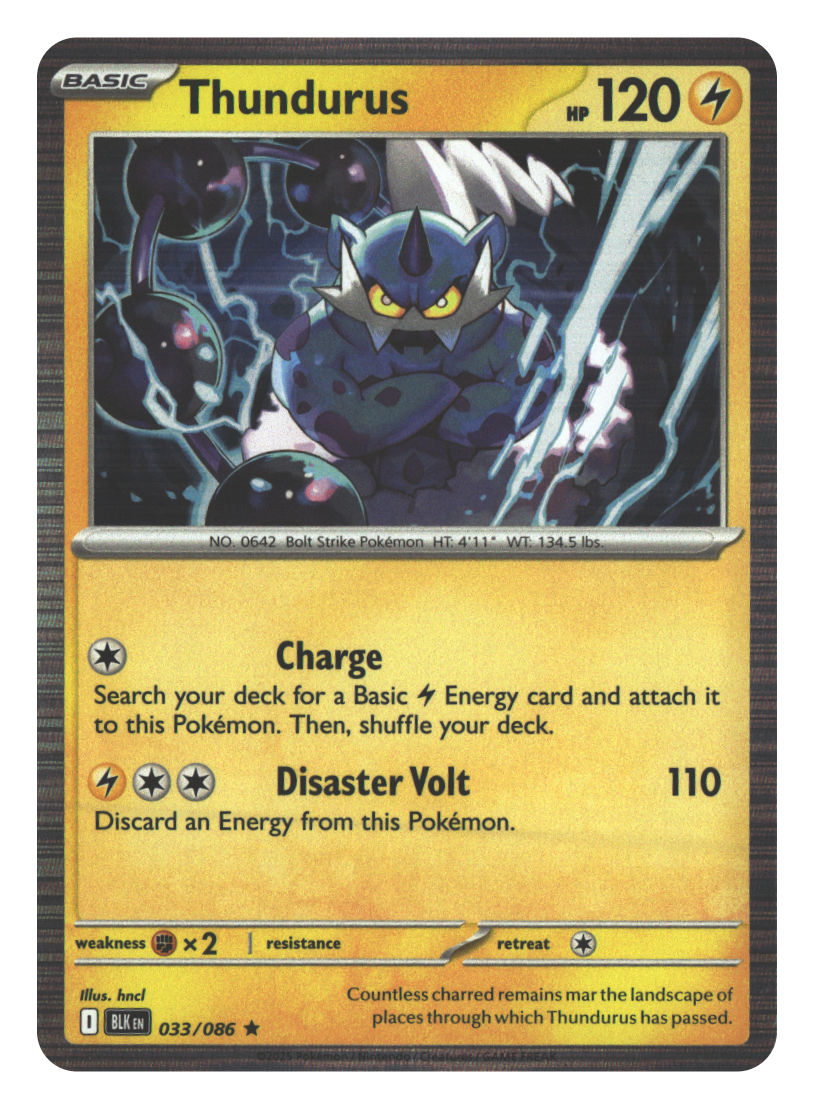 Thundurus | Near Mint / English / Holofoil