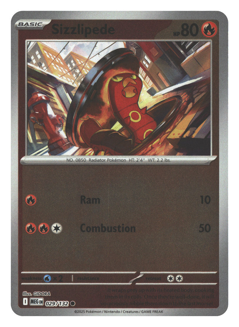 Sizzlipede | Near Mint / English / Reverse Holofoil