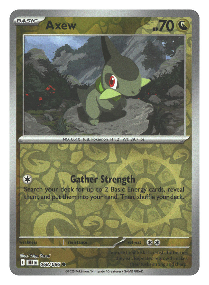 Axew | Near Mint / English / Reverse Holofoil