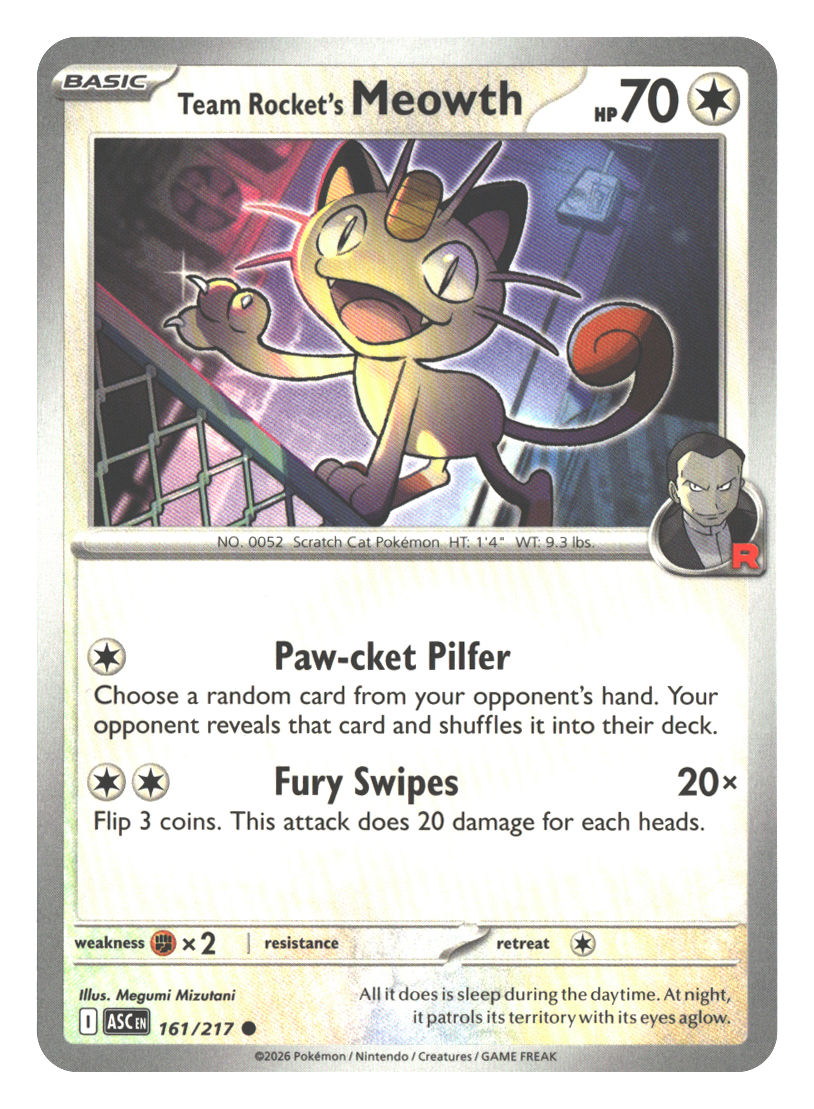 Team Rocket's Meowth | Near Mint / English / Normal
