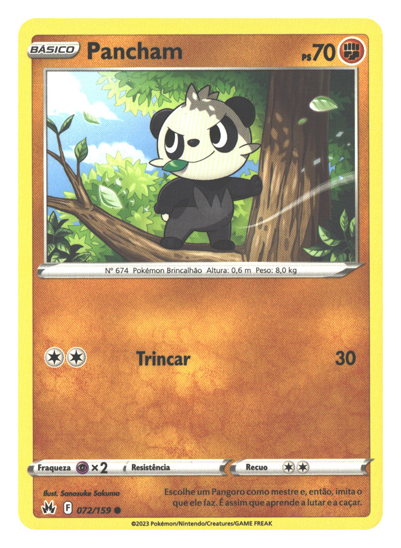 Front + Back scan | Near Mint / Portuguese / Normal