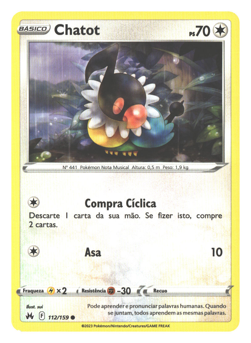 Front + Back scan | Near Mint / Portuguese / Normal