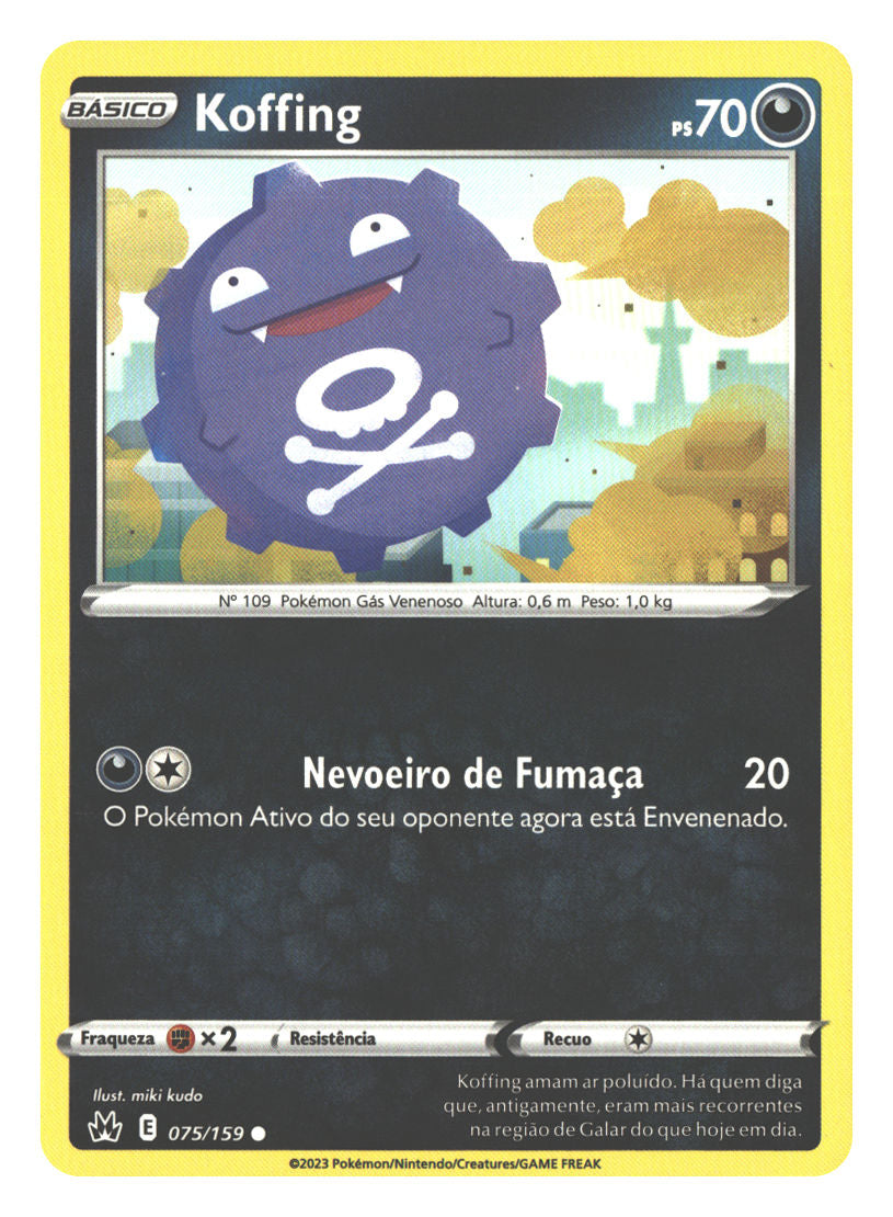 Koffing | Near Mint / Portuguese / Normal