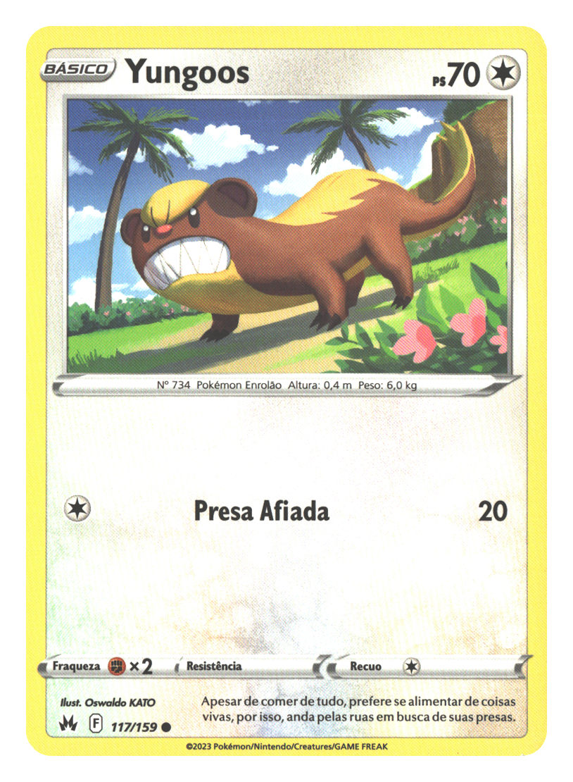 Front + Back scan | Near Mint / Portuguese / Normal