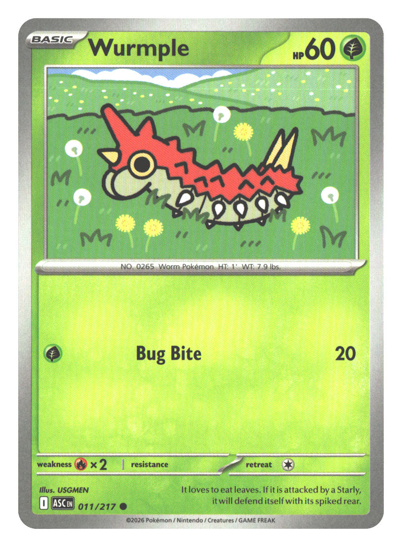 Wurmple | Near Mint / English / Normal