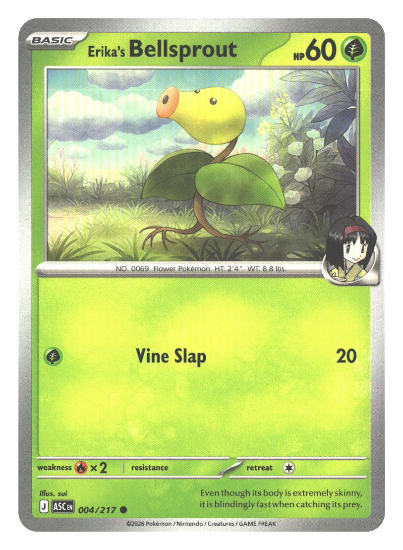 Erika's Bellsprout | Near Mint / English / Normal