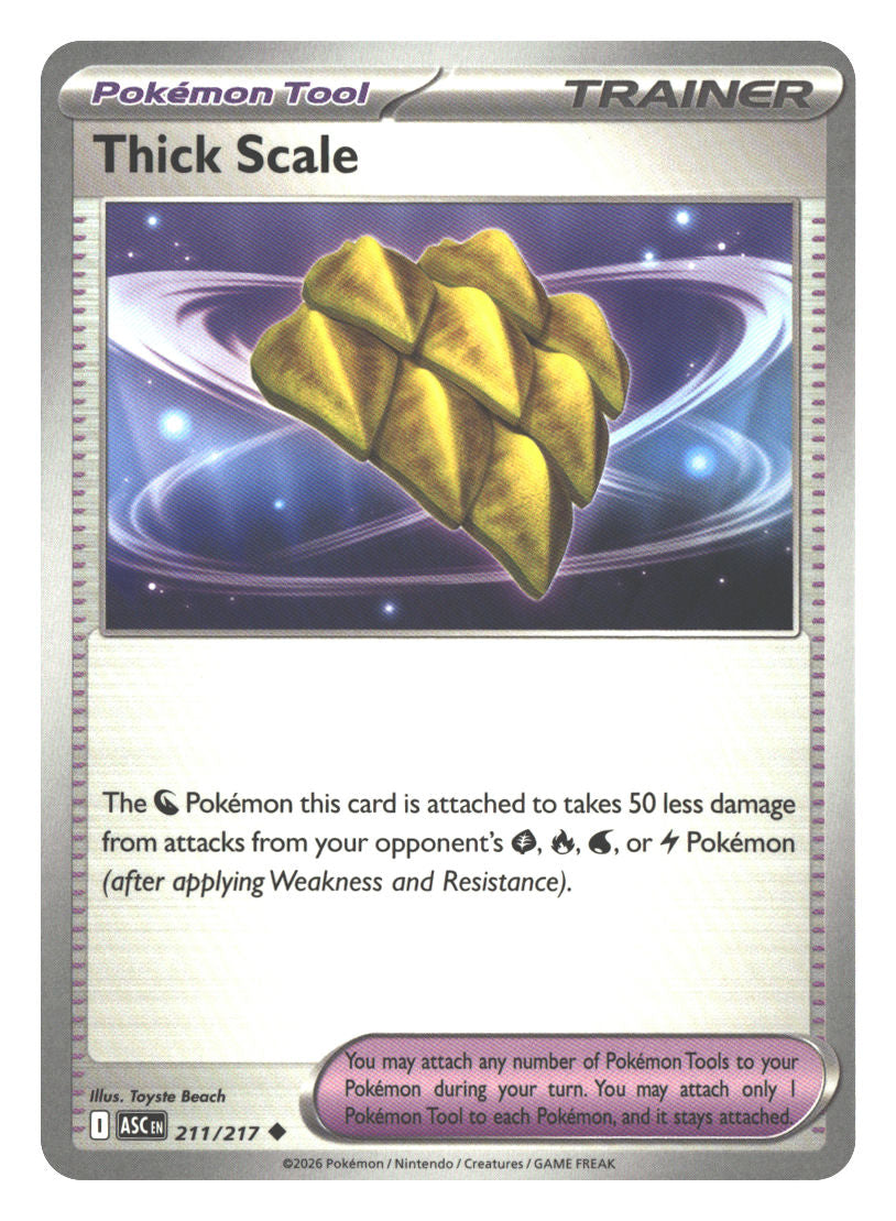 Thick Scale | Near Mint / English / Normal