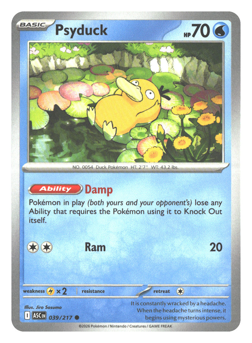 Psyduck - 039/217 | Near Mint / English / Normal