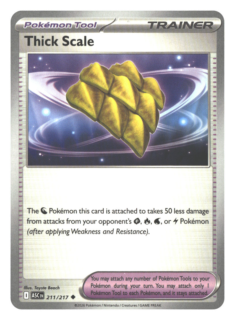 Thick Scale | Near Mint / English / Normal