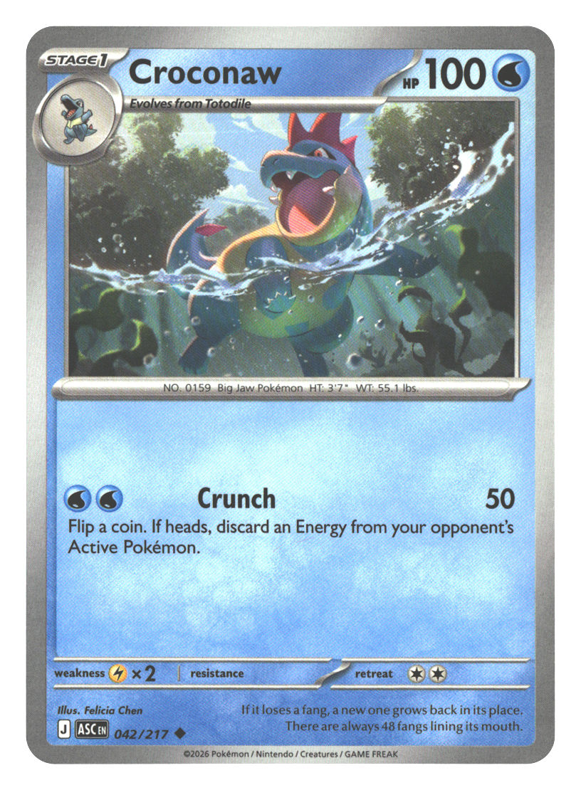 Croconaw | Near Mint / English / Normal