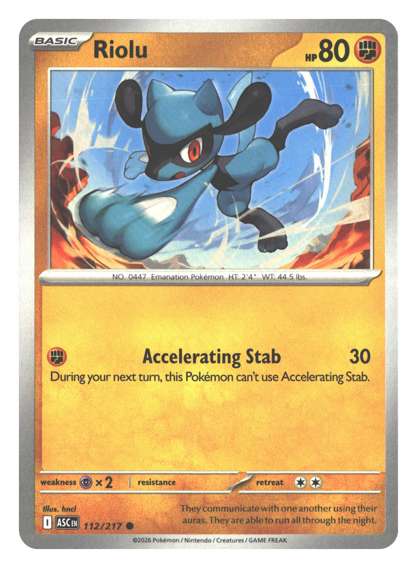 Riolu | Near Mint / English / Normal