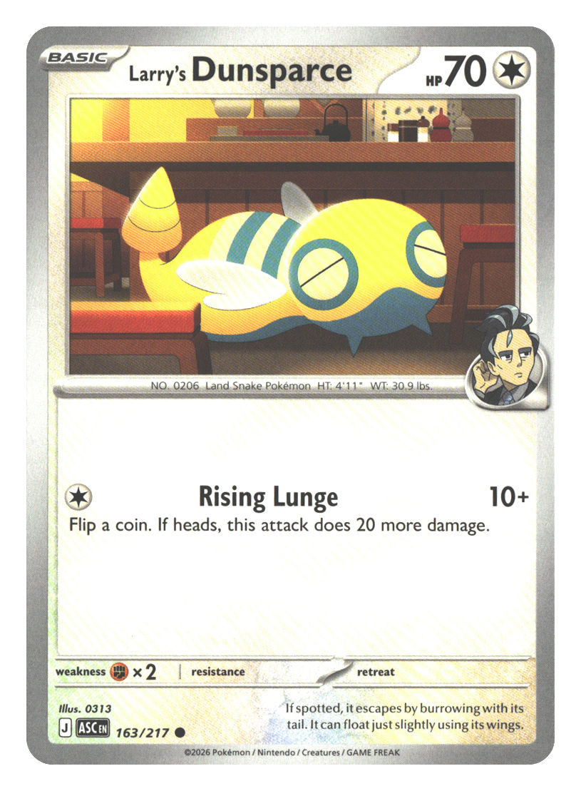 Larry's Dunsparce | Near Mint / English / Normal