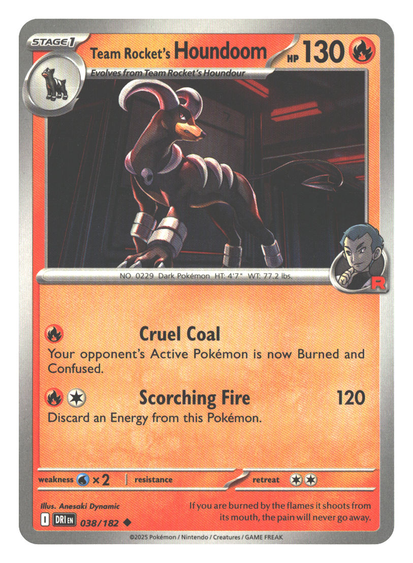 Team Rocket's Houndoom - 038/182