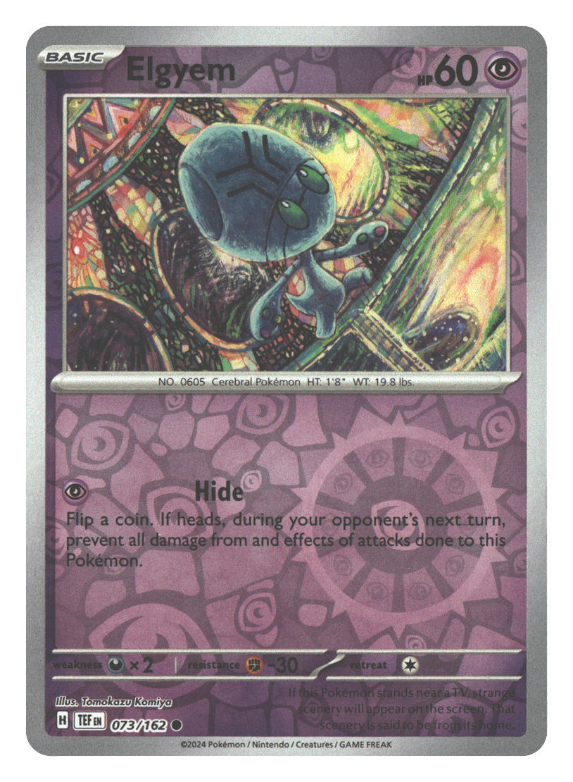 Front + Back scan | Near Mint / English / Reverse Holofoil