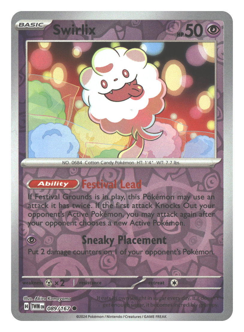 Front + Back scan | Near Mint / English / Reverse Holofoil
