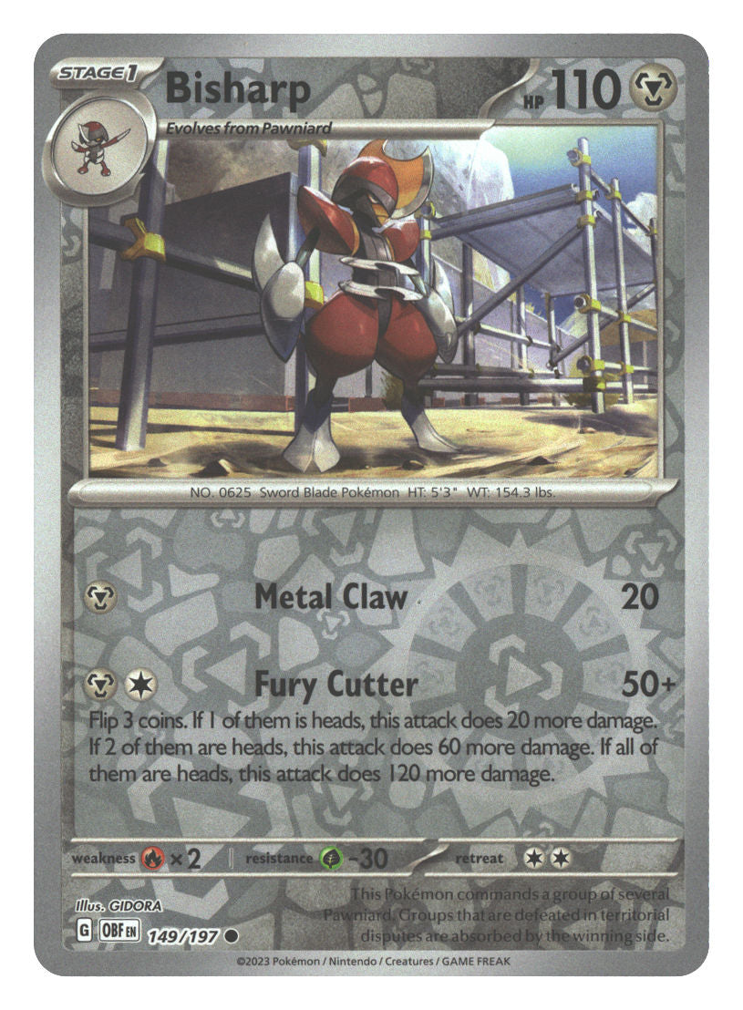 Front + Back scan | Near Mint / English / Reverse Holofoil