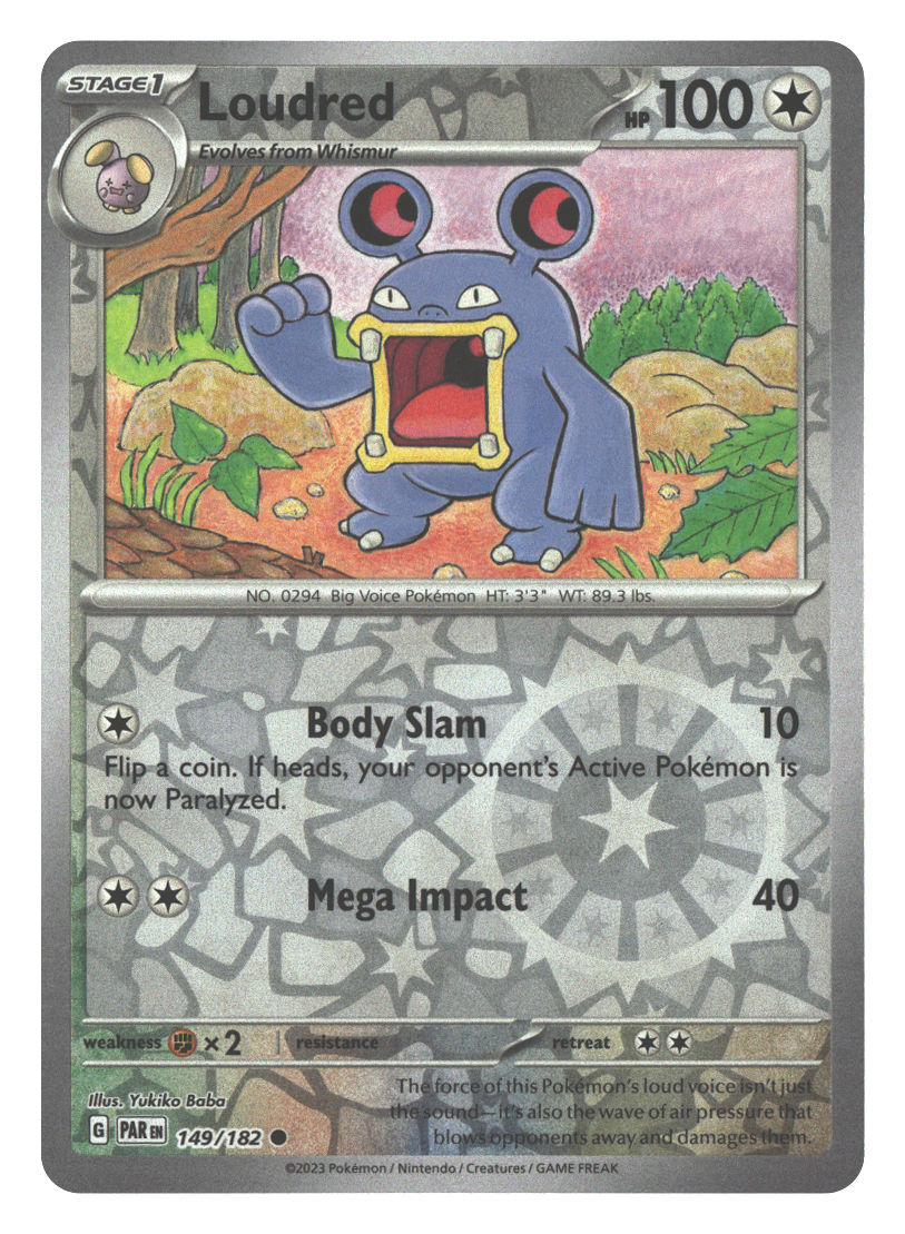 Front + Back scan | Near Mint / English / Reverse Holofoil