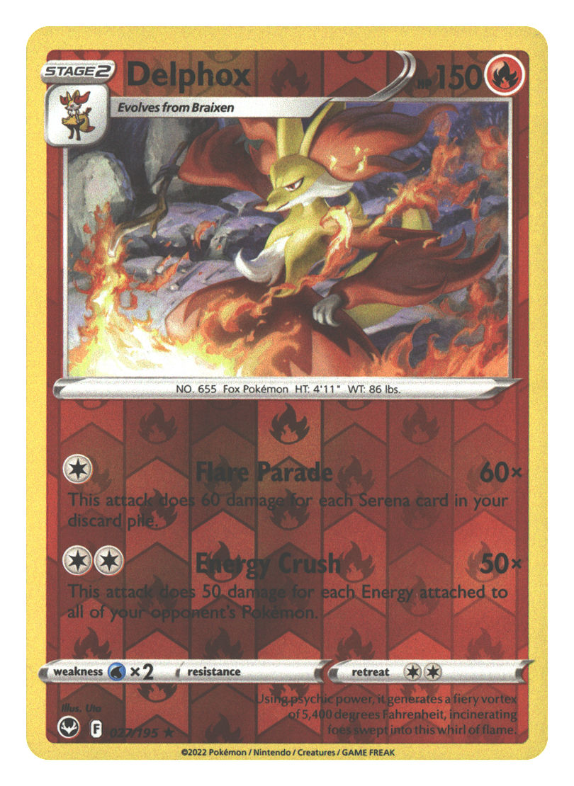 Front + Back scan | Near Mint / English / Reverse Holofoil