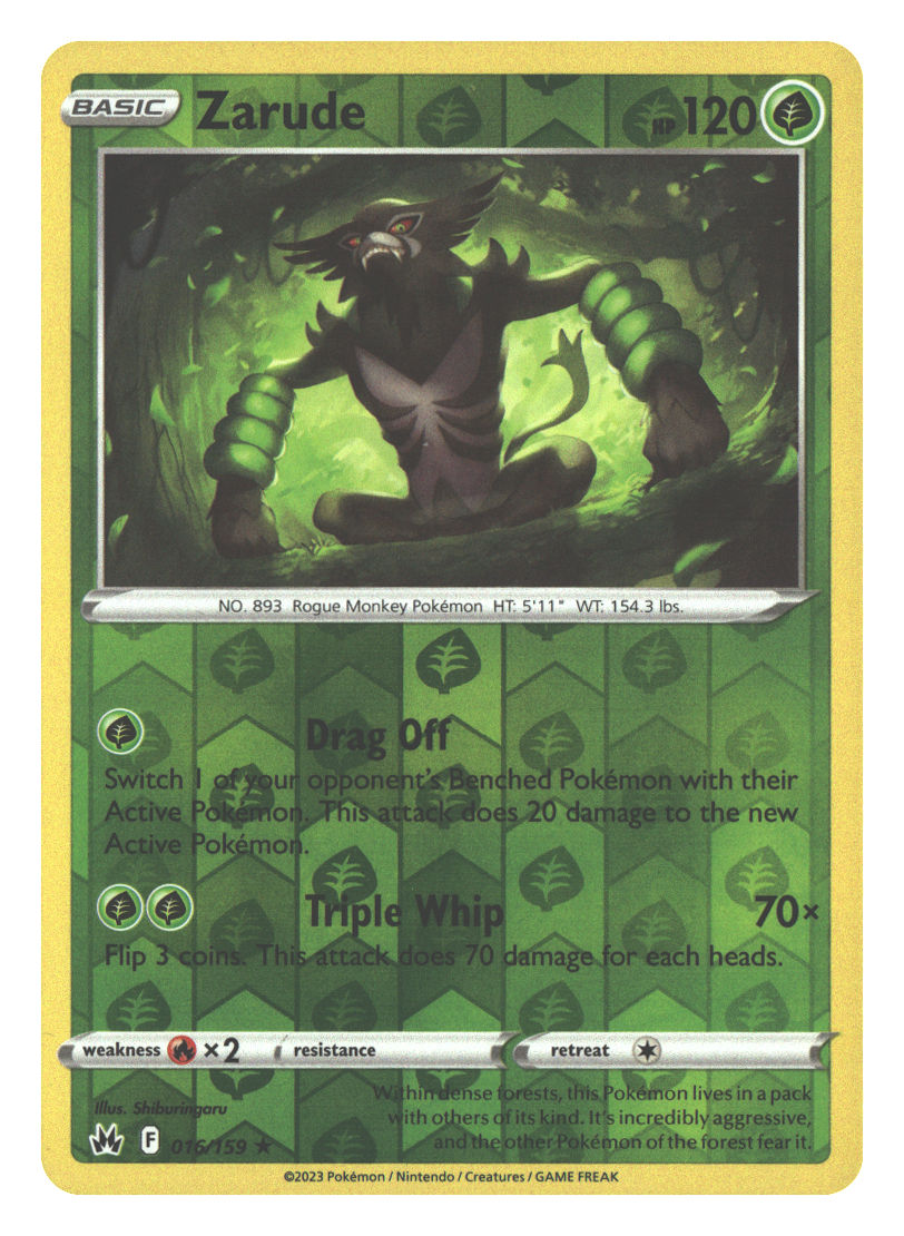 Front + Back scan | Near Mint / English / Reverse Holofoil