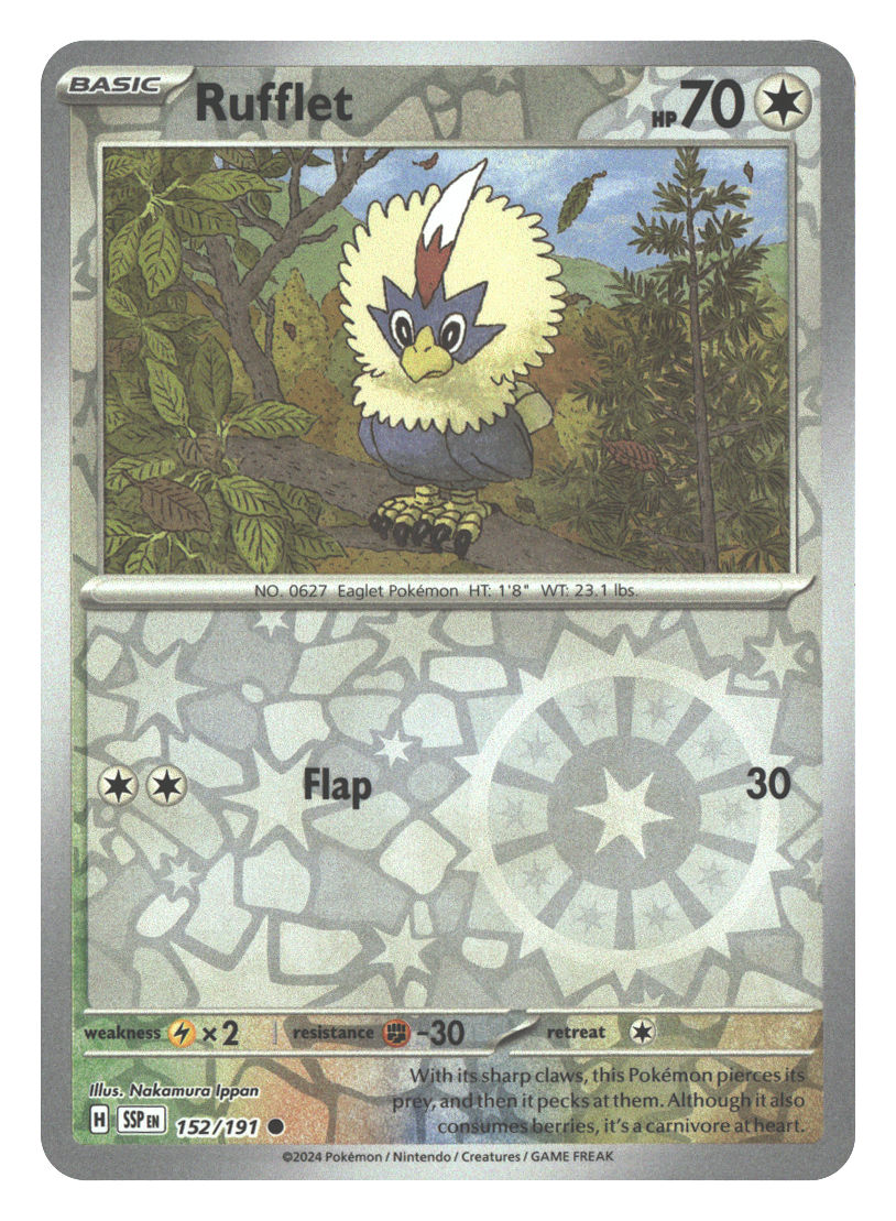 Front + Back scan | Near Mint / English / Reverse Holofoil