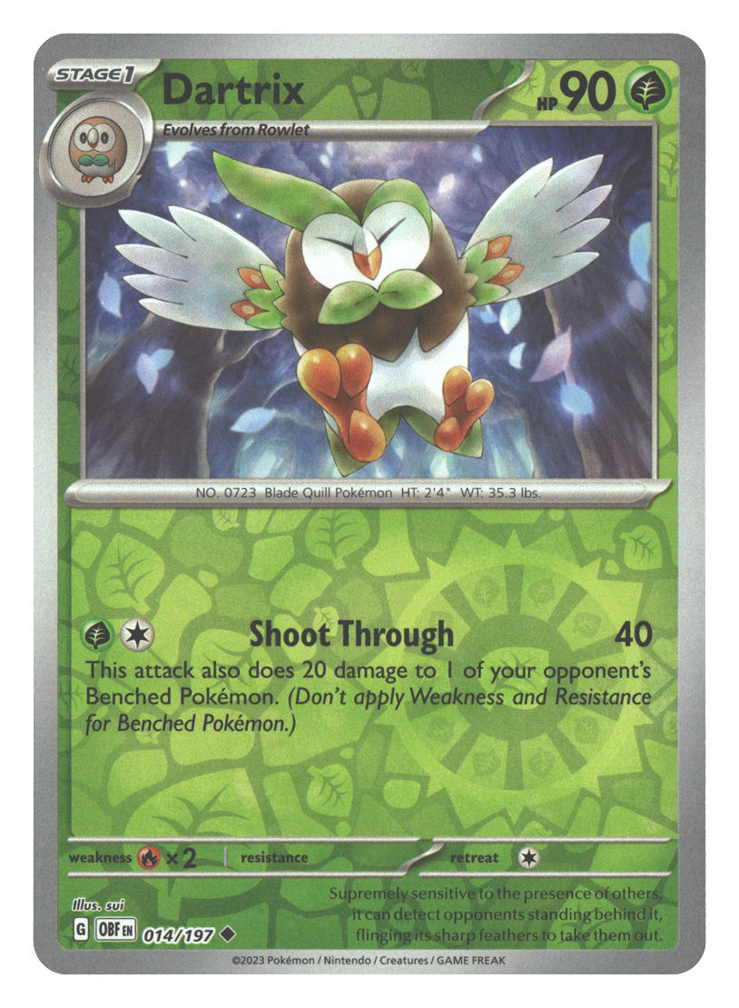 Front + Back scan | Near Mint / English / Reverse Holofoil