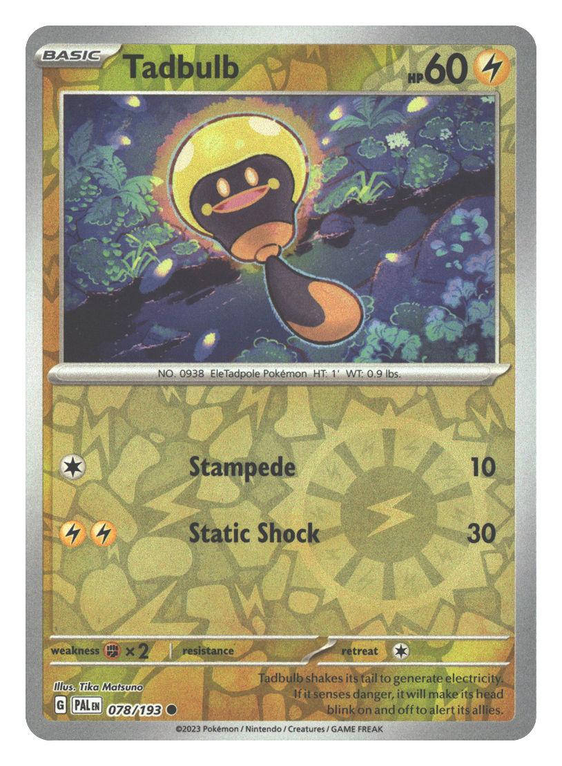 Front + Back scan | Near Mint / English / Reverse Holofoil