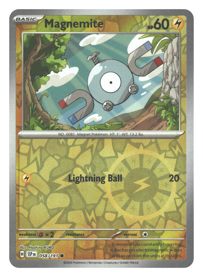 Front + Back scan | Near Mint / English / Reverse Holofoil