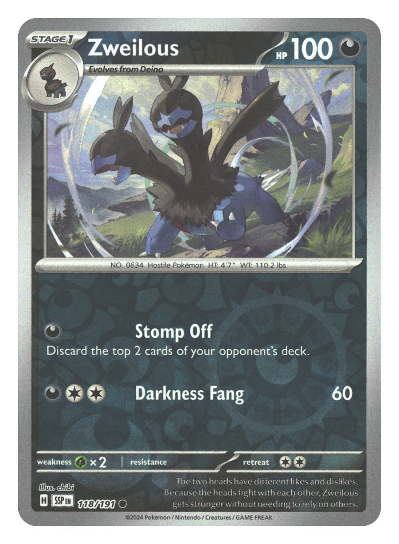 Front + Back scan | Near Mint / English / Reverse Holofoil