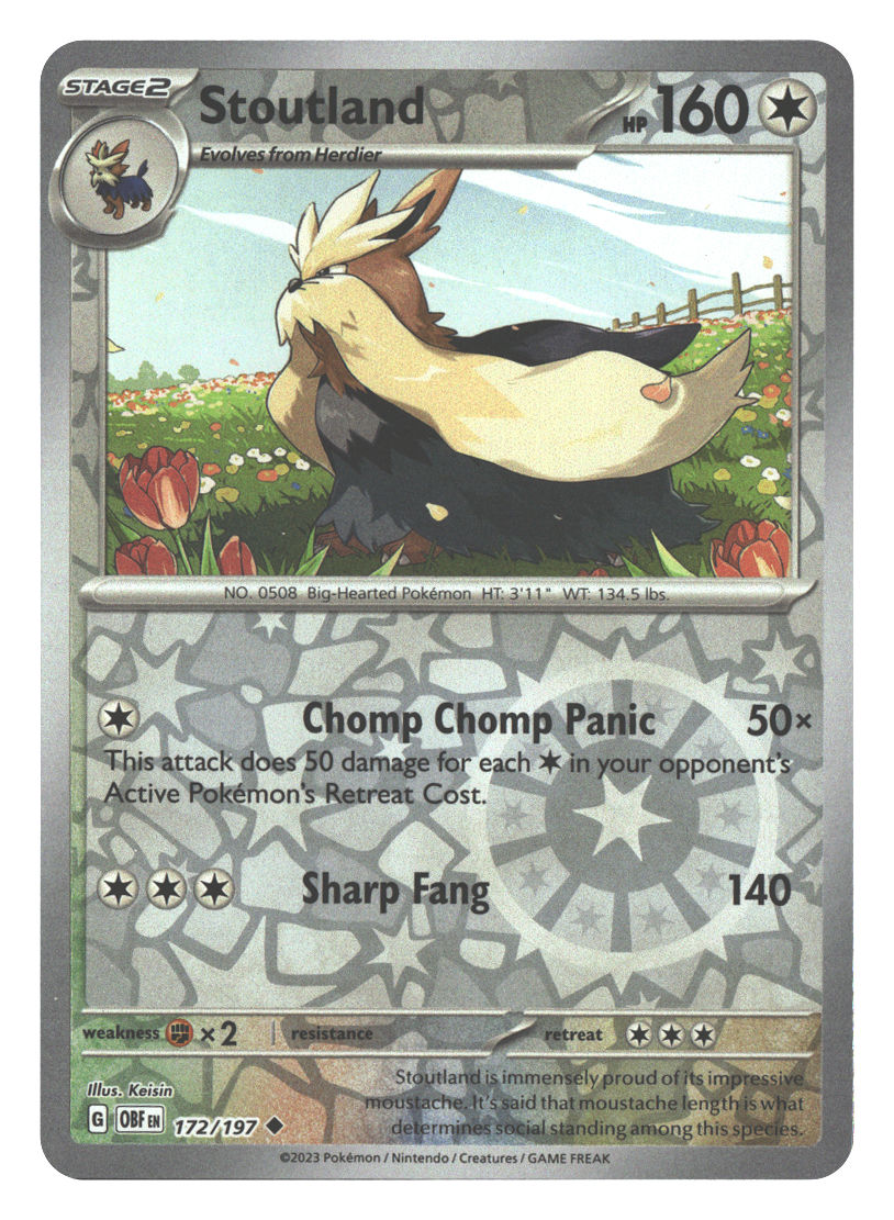 Front + Back scan | Near Mint / English / Reverse Holofoil