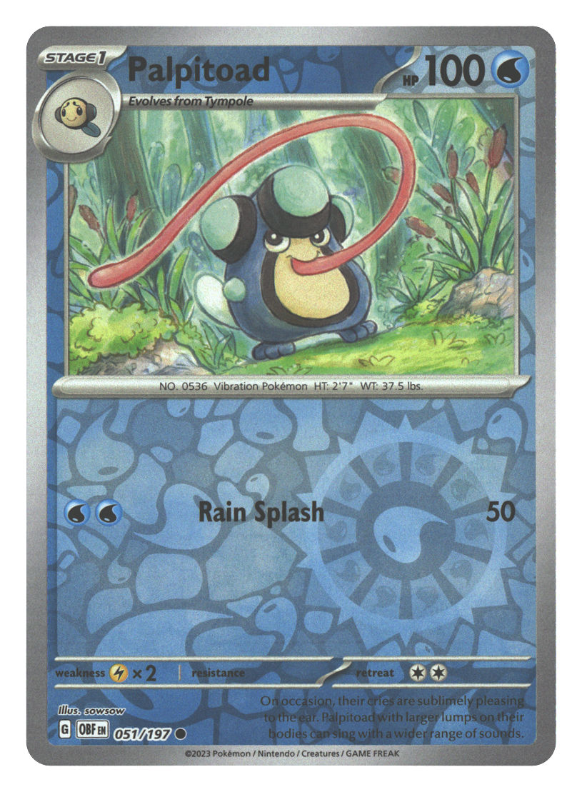 Front + Back scan | Near Mint / English / Reverse Holofoil