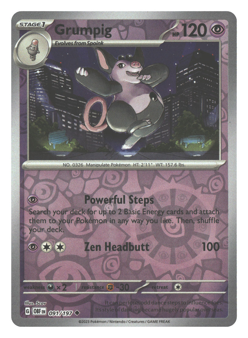 Front + Back scan | Near Mint / English / Reverse Holofoil
