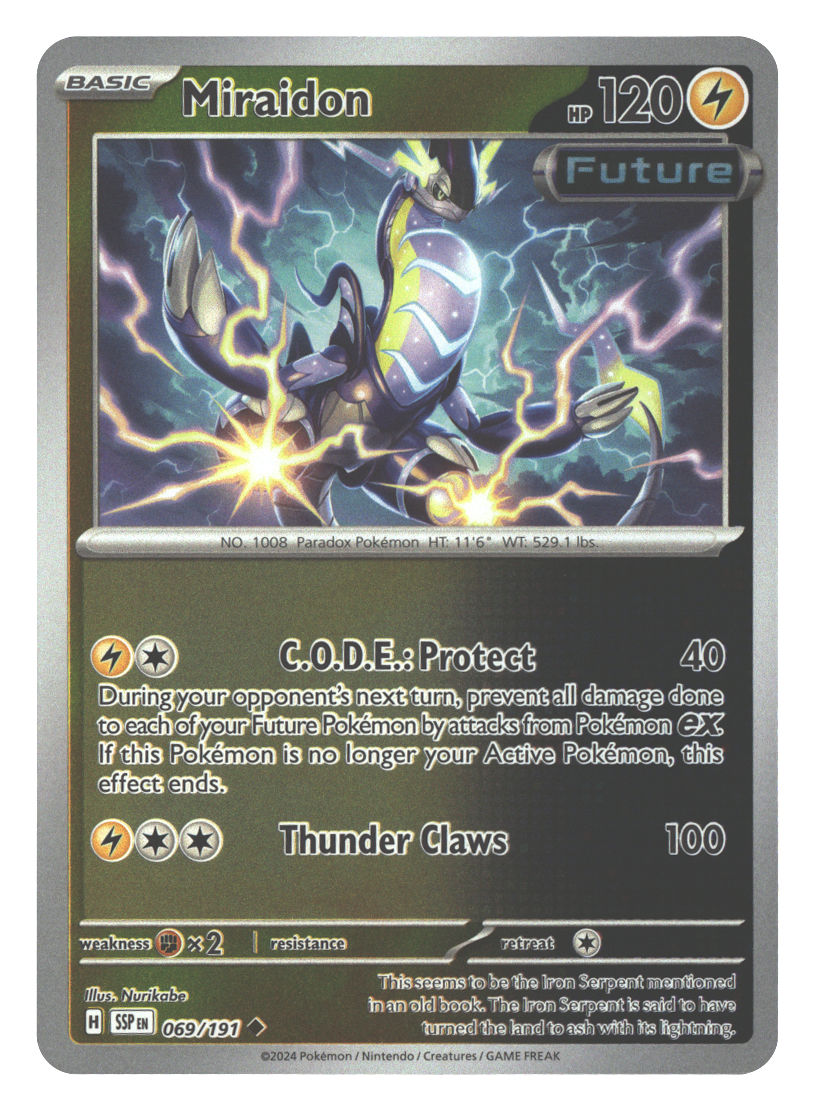 Front + Back scan | Near Mint / English / Reverse Holofoil