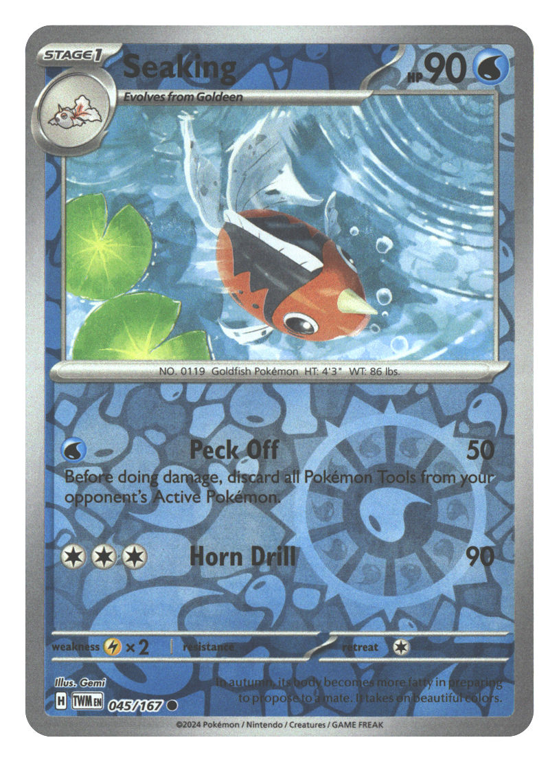 Front + Back scan | Near Mint / English / Reverse Holofoil