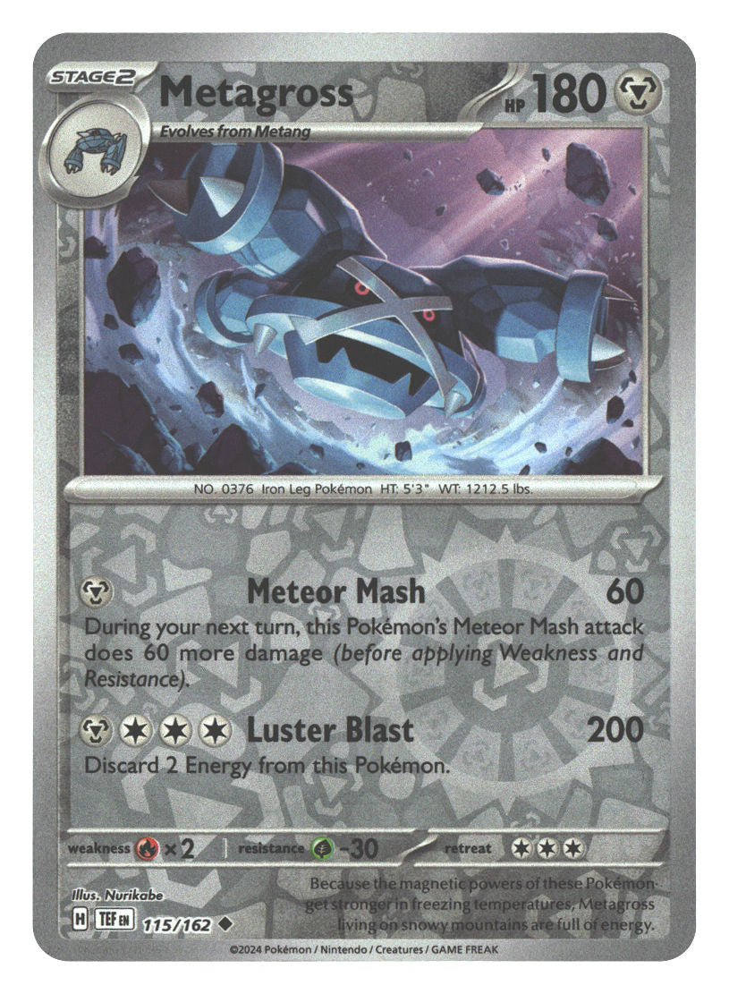 Front + Back scan | Near Mint / English / Reverse Holofoil