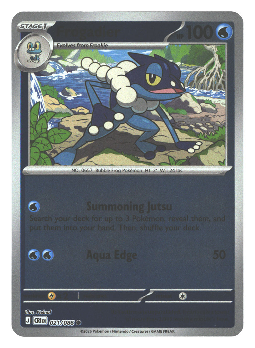 Front + Back scan | Near Mint / English / Reverse Holofoil