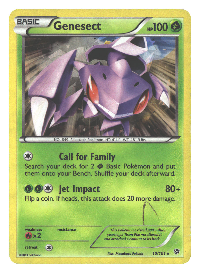 Front + Back scan | Damaged / English / Holofoil