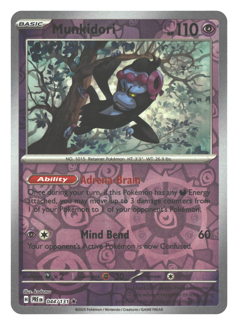Front + Back scan | Near Mint / English / Reverse Holofoil