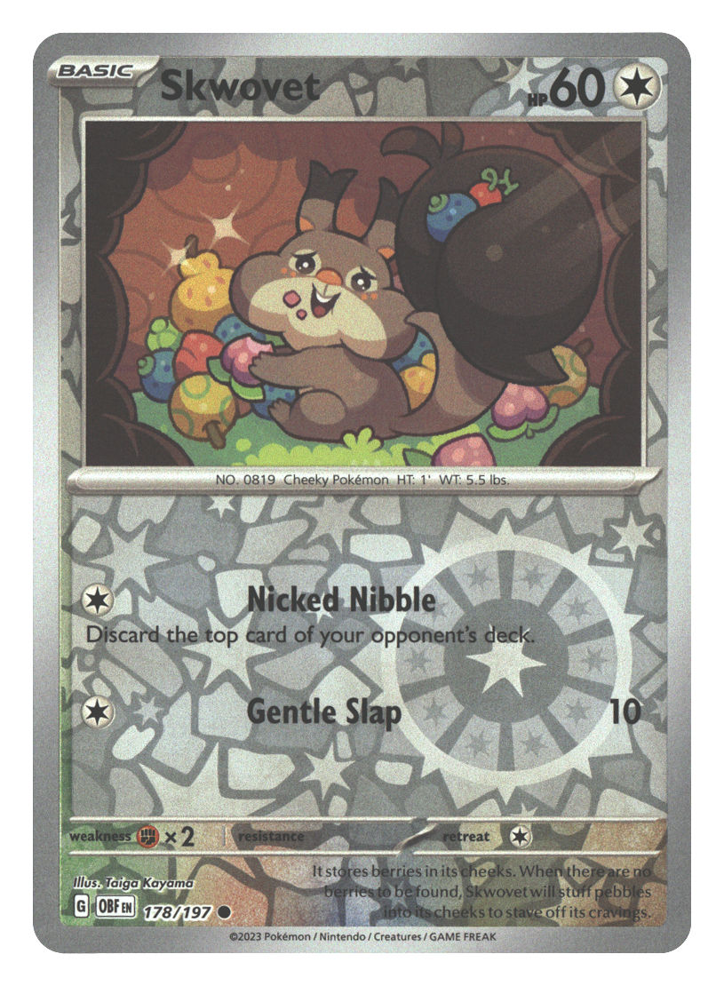 Front + Back scan | Near Mint / English / Reverse Holofoil