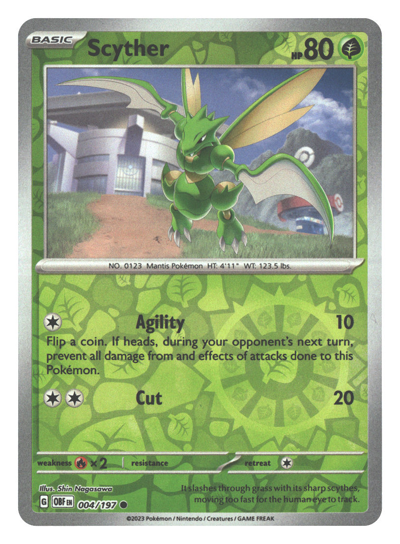Front + Back scan | Near Mint / English / Reverse Holofoil