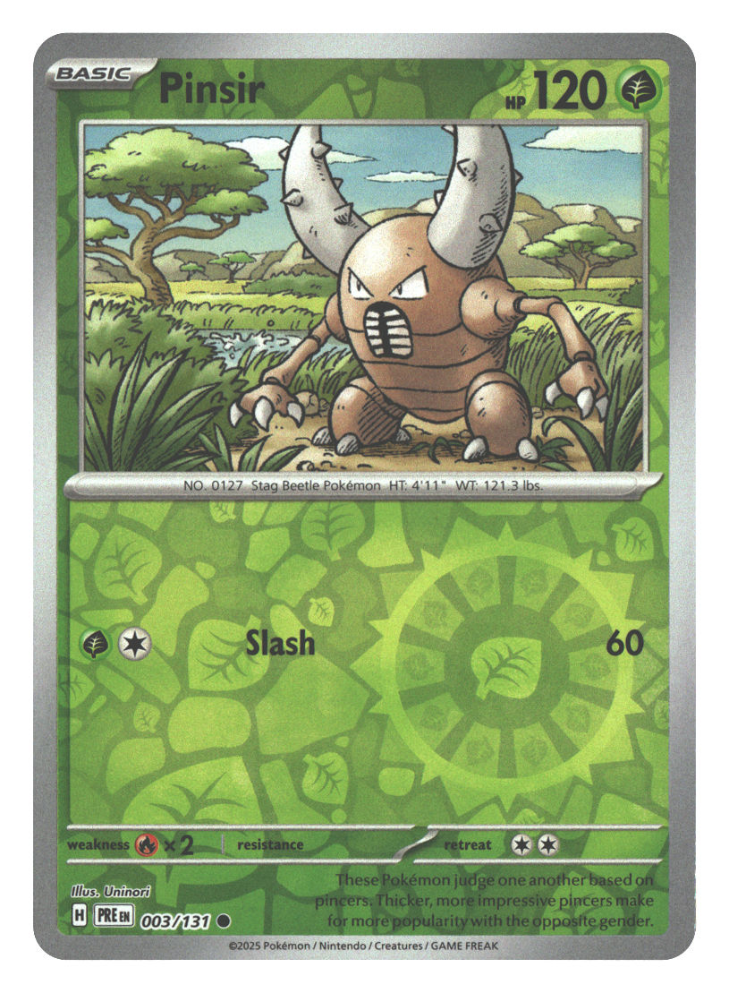 Front + Back scan | Near Mint / English / Reverse Holofoil