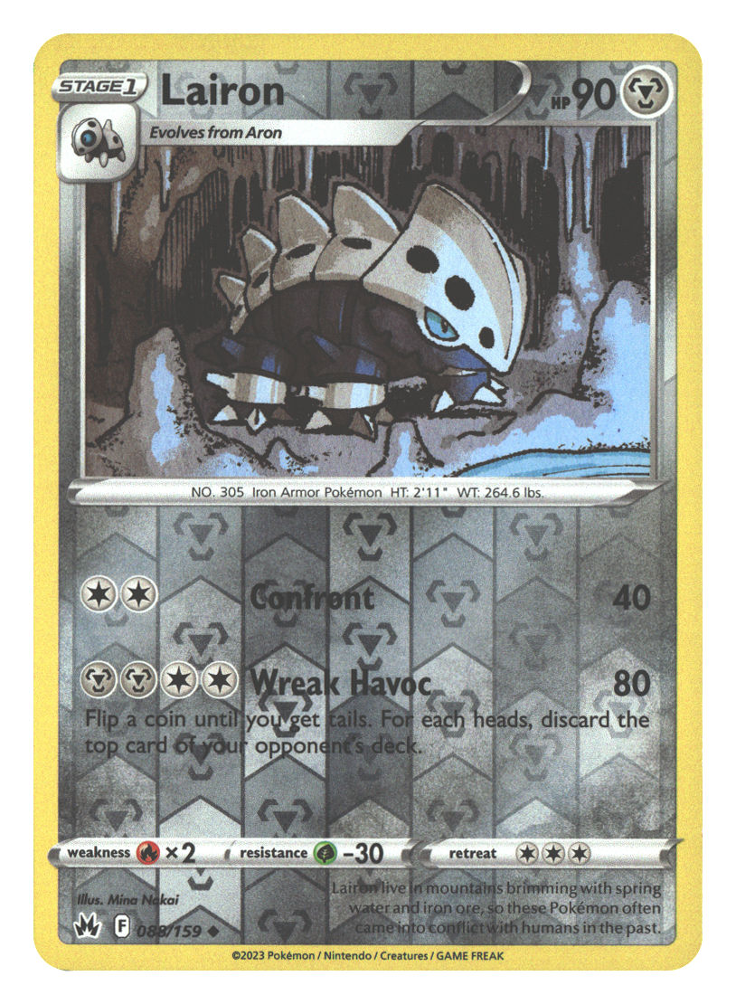 Front + Back scan | Near Mint / English / Reverse Holofoil