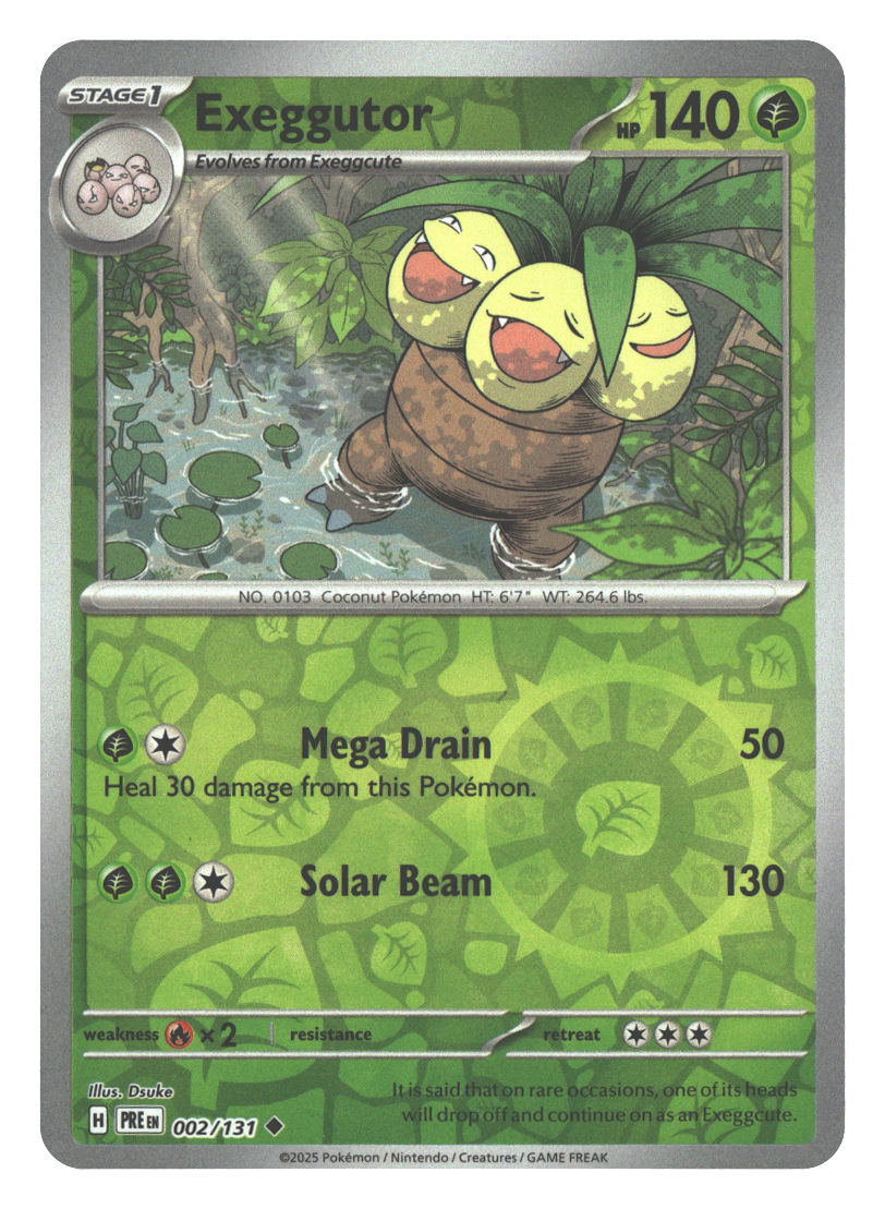 Front + Back scan | Near Mint / English / Reverse Holofoil