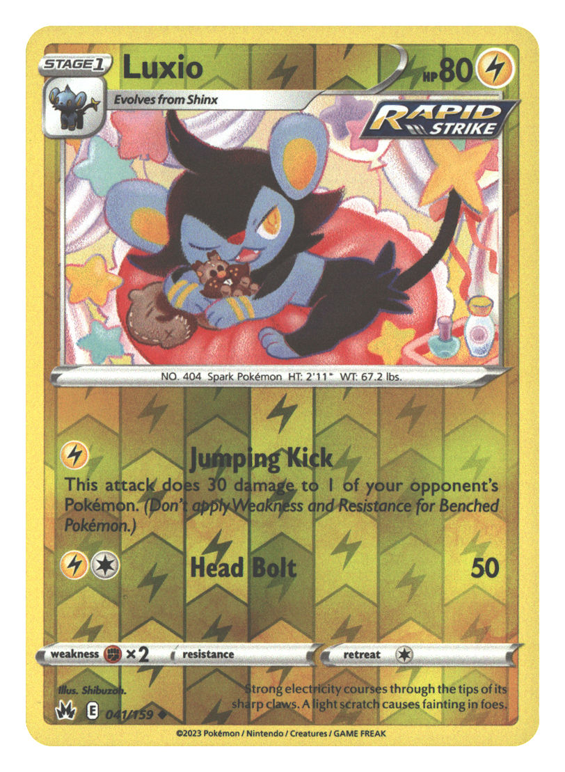 Luxio (41) | Near Mint / English / Reverse Holofoil