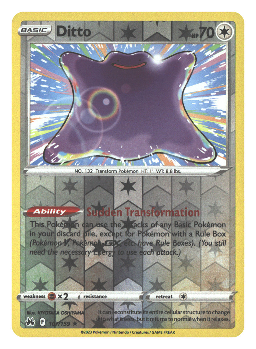 Front + Back scan | Near Mint / English / Reverse Holofoil