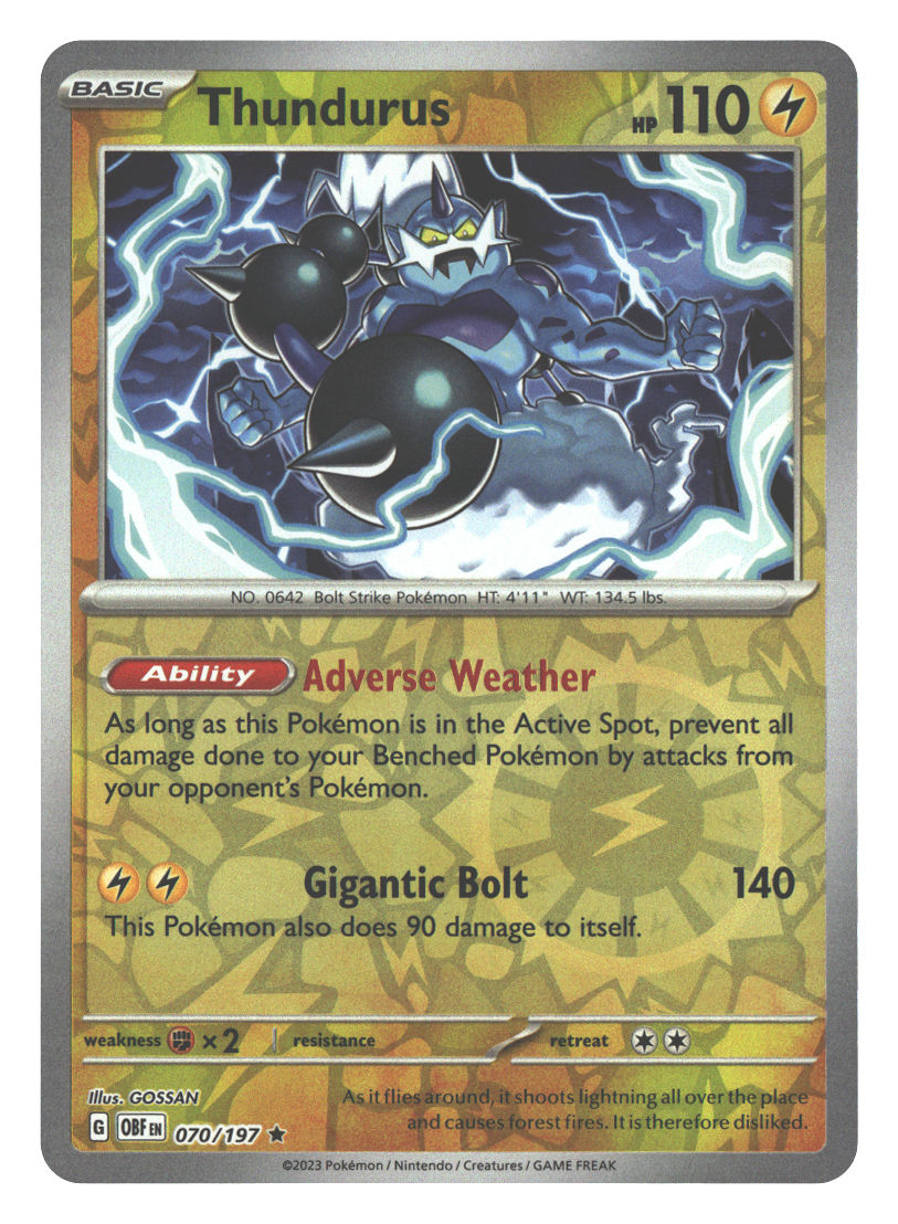 Front + Back scan | Near Mint / English / Reverse Holofoil