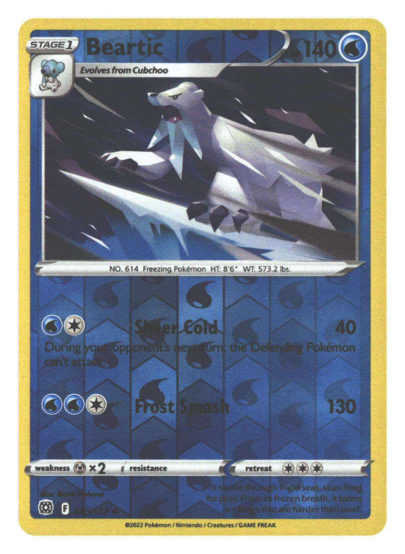 Front + Back scan | Near Mint / English / Reverse Holofoil
