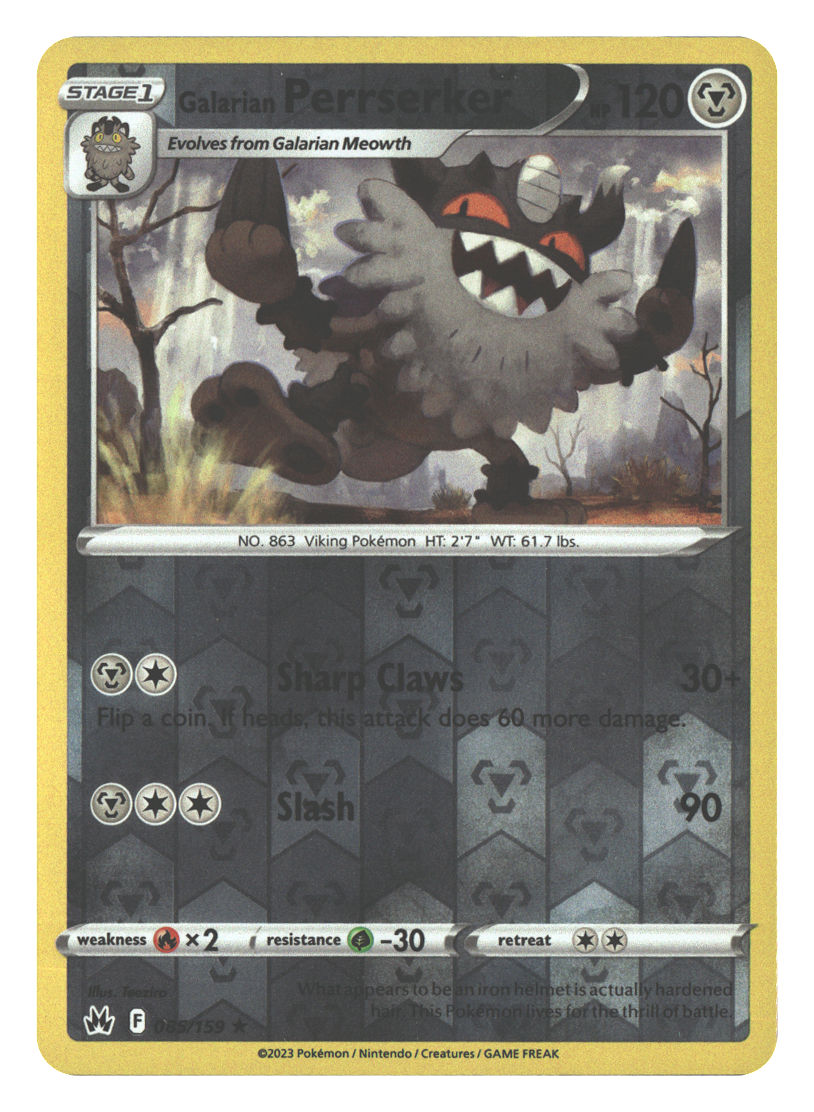Front + Back scan | Near Mint / English / Reverse Holofoil