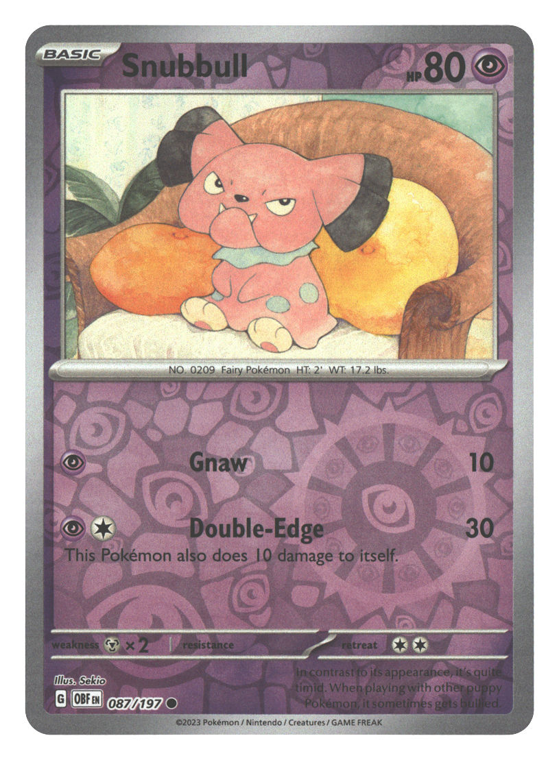 Front + Back scan | Near Mint / English / Reverse Holofoil